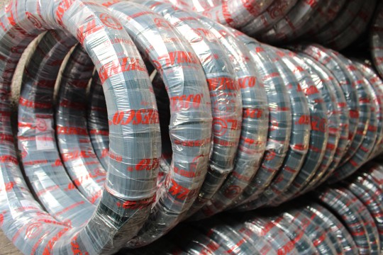 Dây thép mạ kẽm bọc nhựa PVC