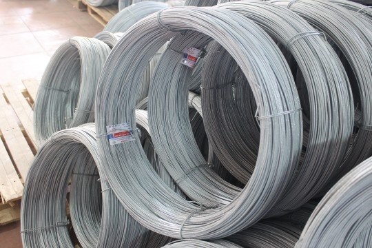 Galvanized wire