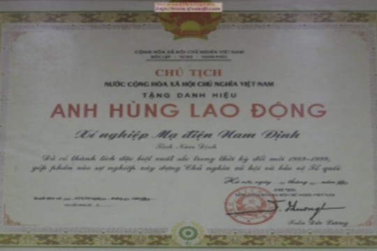 Vinh quang - thành tựu